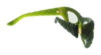Bottega Veneta BV1438S-003 Woven Green Cat Eye Womens Sunglasses