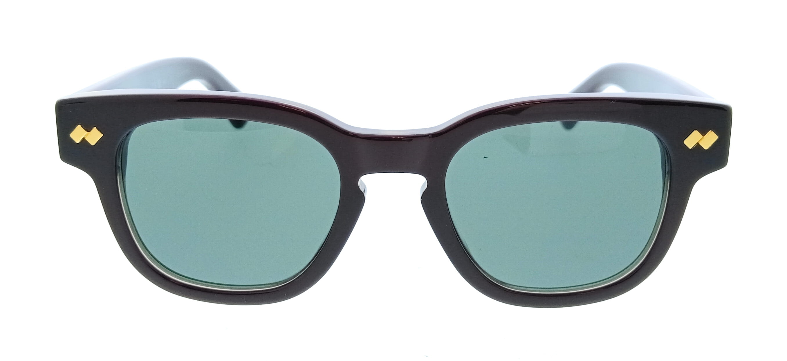 Bottega Veneta BV1441S-004 Square Violet Unisex Sunglasses