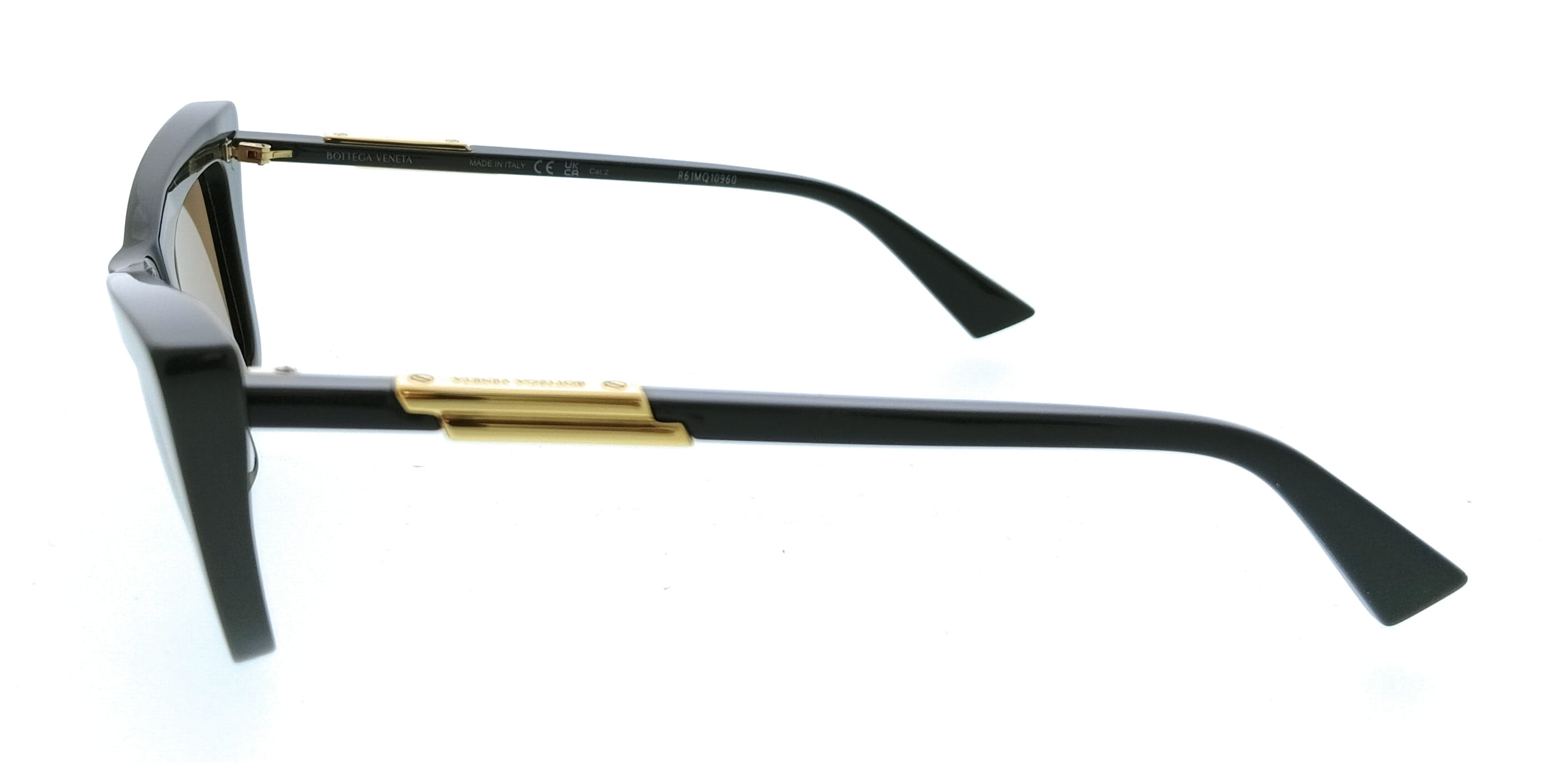 Bottega Veneta BV1446S-005 Cat-Eye Green Womens Sunglasses