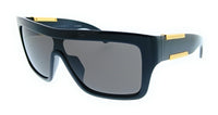 Bottega Veneta BV1451S-001 Square Black Oversized Unisex Sunglasses