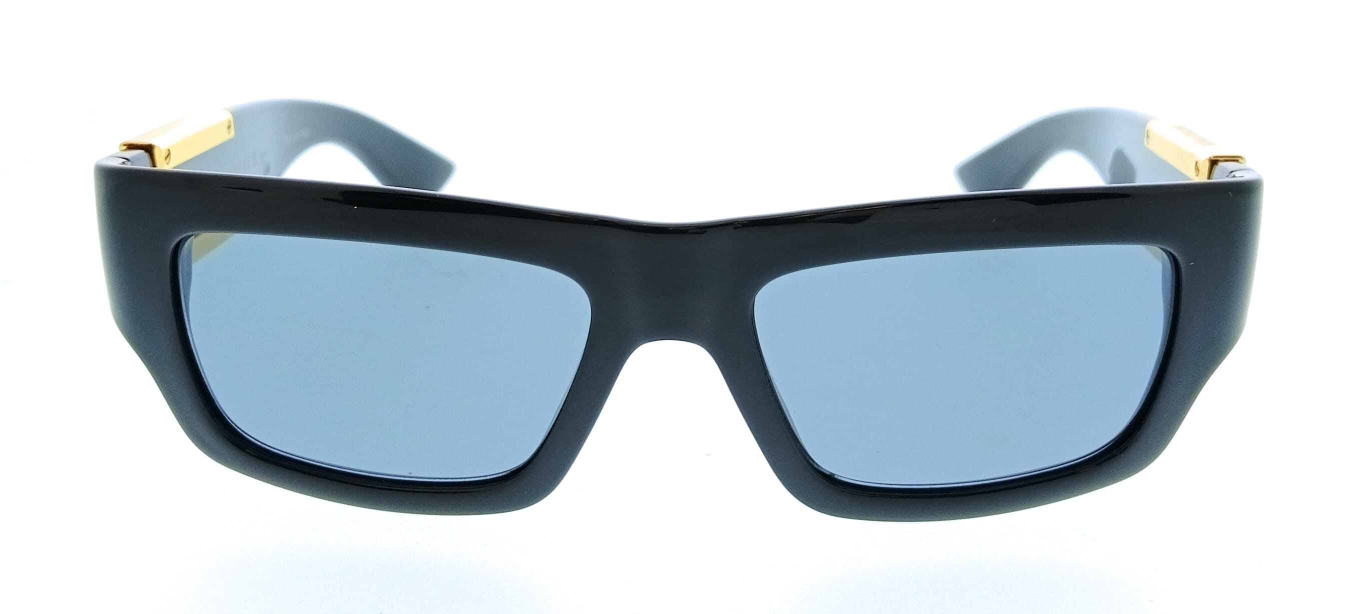 Bottega Veneta BV1452S-001 Rectanglar Black Oversized Unisex Sunglasses