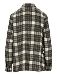 Weekend Max Mara Women Check Silk Twill Shirt