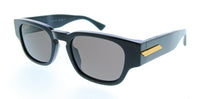 Bottega Veneta BV1460S-001 Black Square Oversized Mens Sunglasses