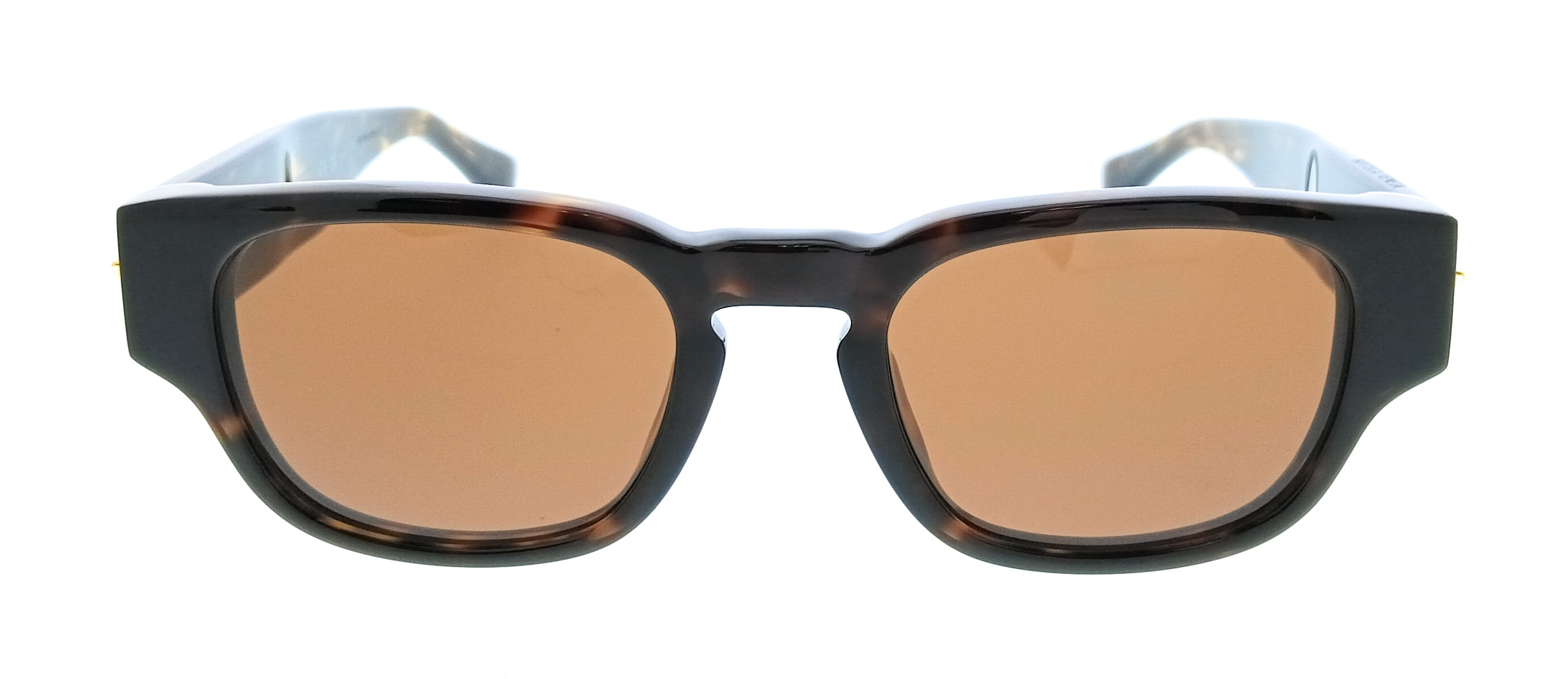 Bottega Veneta BV1460S-002 Square Tortoise Havana Mens Sunglasses