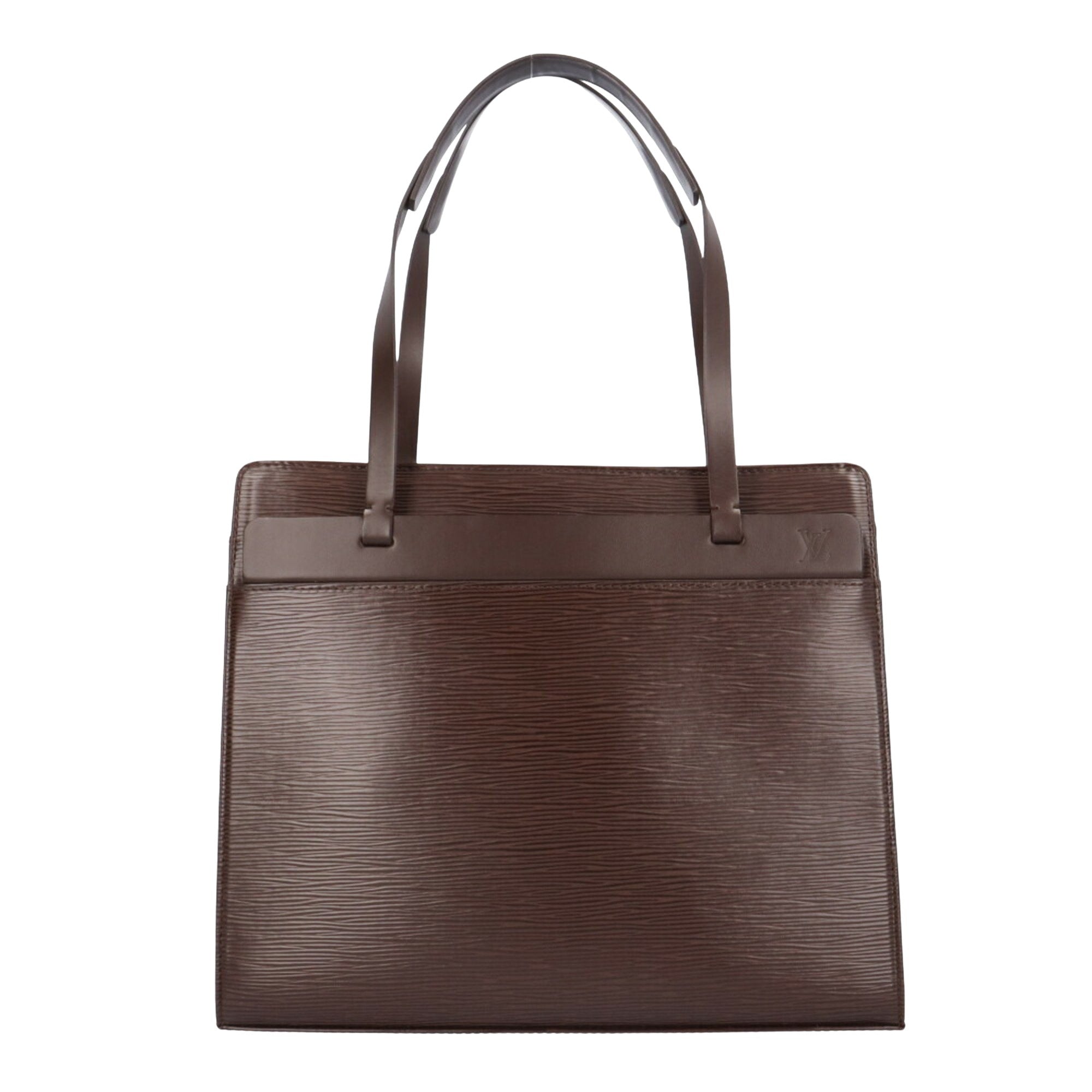 Louis Vuitton Croisette Brown Leather Shoulder Bag (Pre-Owned) OS Brown
