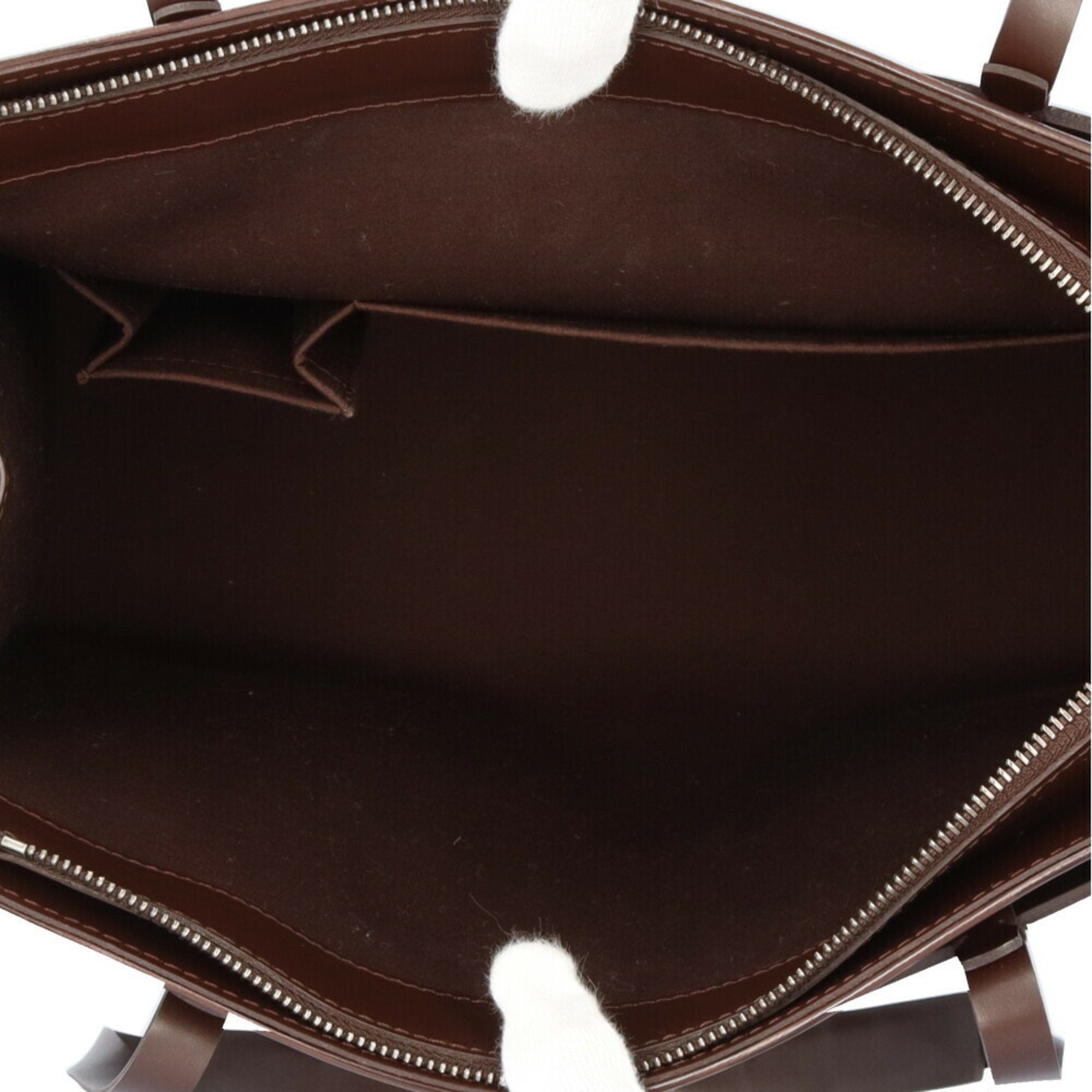 Louis Vuitton Croisette Brown Leather Shoulder Bag (Pre-Owned)