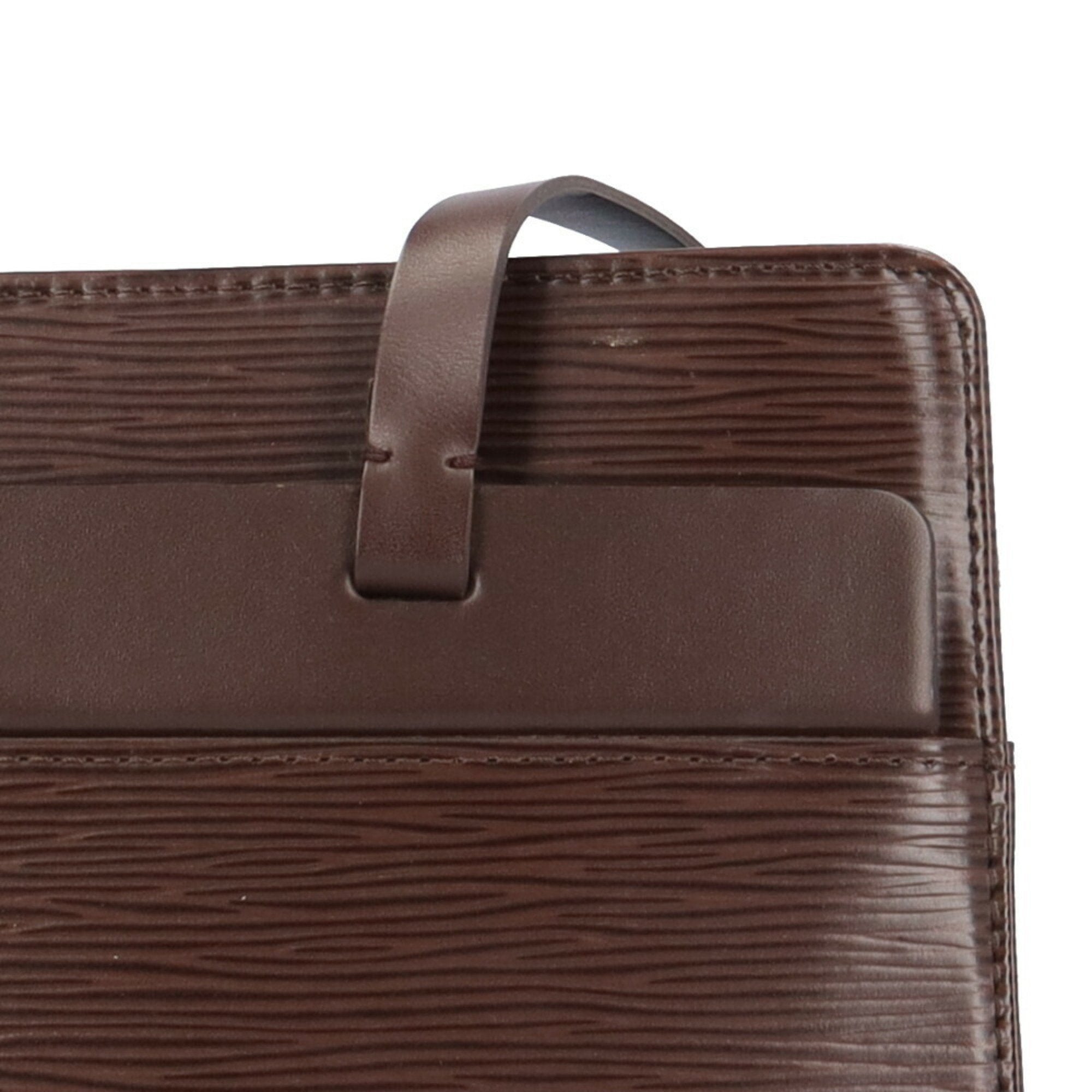 Louis Vuitton Croisette Brown Leather Shoulder Bag (Pre-Owned)