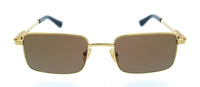 Bottega Veneta BV1469S-005 Rectangle Brown Lens Unisex Sunglasses