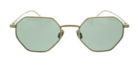 Bottega Veneta BV1471S-003 Bronze Geometric Slim Metal Unisex Sunglasses