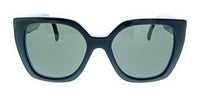 Gucci GG1300S-001 Black Oversized Cat Eye Womens Sunglasses