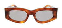 Gucci GG1664S-006 Havana Square Oversized Womens Sunglasses