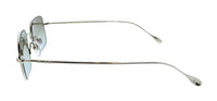 Gucci GG1813S-010 Silver Rectangle Gradient Lens Unisex Sunglasses