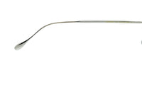 Gucci GG1813S-010 Silver Rectangle Gradient Lens Unisex Sunglasses