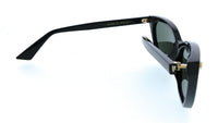 Gucci GG1815S-001 Black Cat Eye Slim Womens Sunglasses