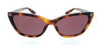 Gucci GG1815S-002 Tortoise Cat Eye Slim Womens Sunglasses