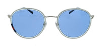 Gucci GG1849S-003 Silver Oval Slim Metal Womens Sunglasses