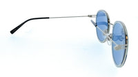 Gucci GG1849S-003 Silver Oval Slim Metal Womens Sunglasses