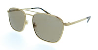 Gucci GG1881S-002 Gold Aviator Men’s Sunglasses