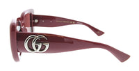 Gucci GG1975S-005 Burgundy Square Women’s Sunglasses
