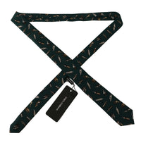Dolce & Gabbana Bottle Print Silk Tie