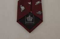 Dolce & Gabbana Hat Print Tie KRA3191