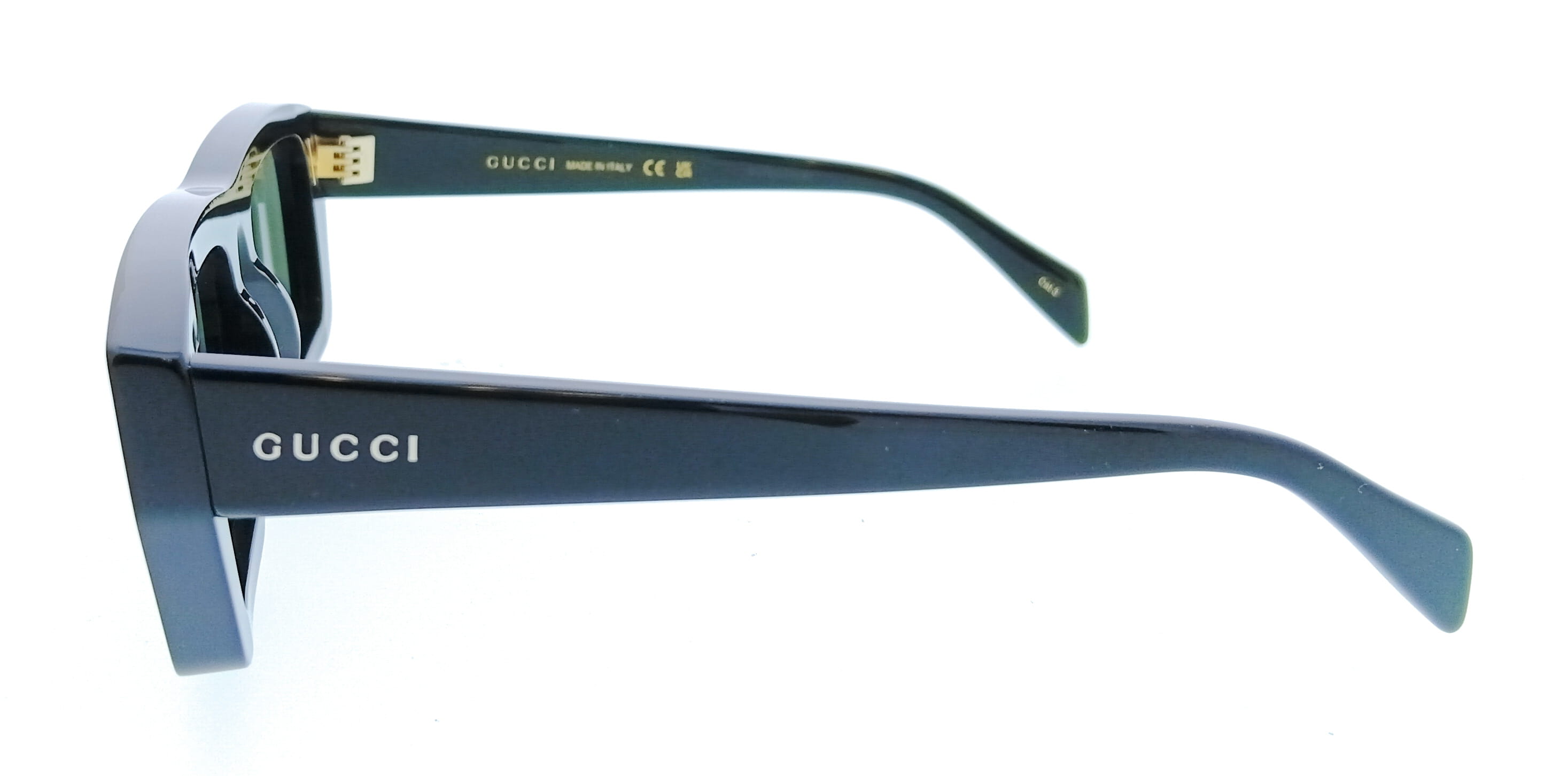 Gucci GG2020S-001 Black Rectangle Men’s Sunglasses