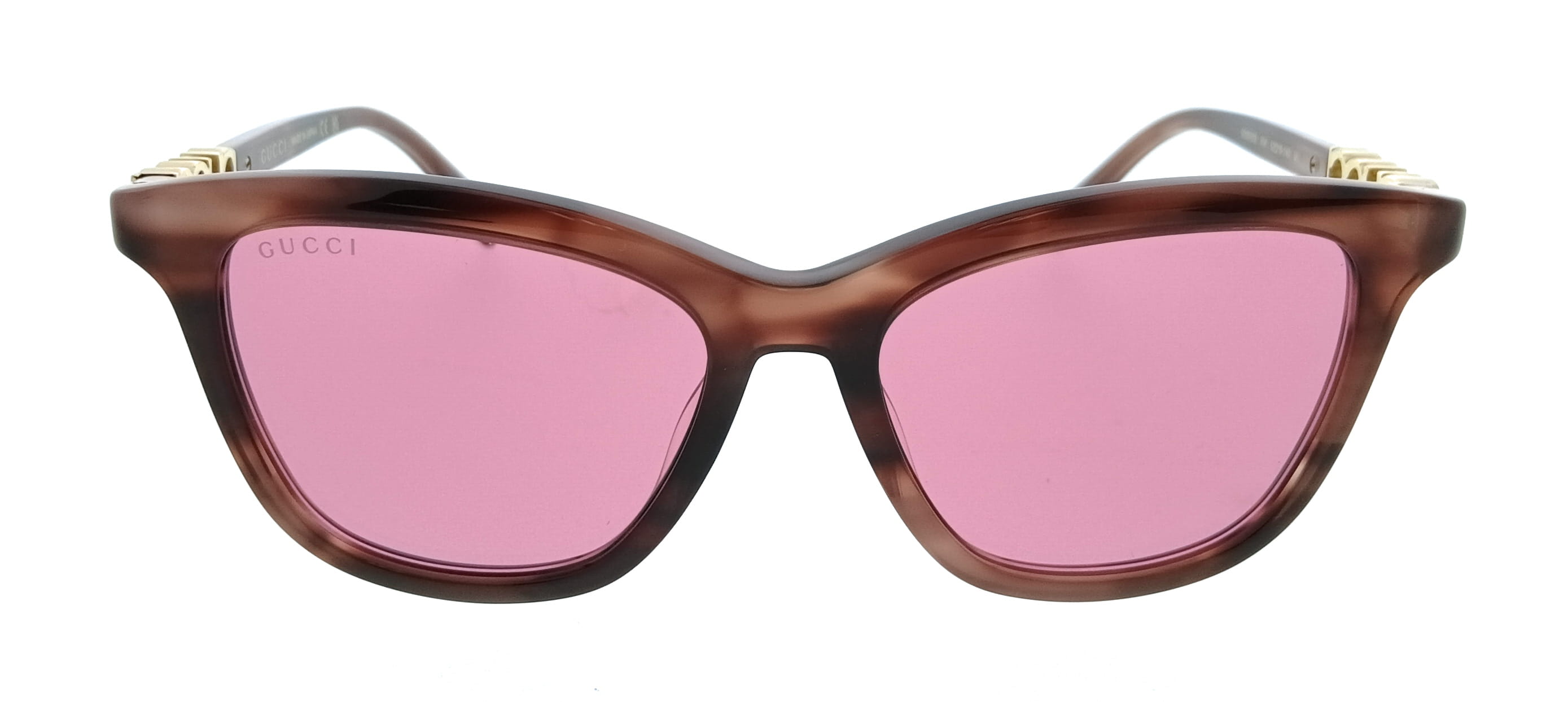 Gucci GG2032S-004 Pink Havana Cat Eye Women’s Sunglasses
