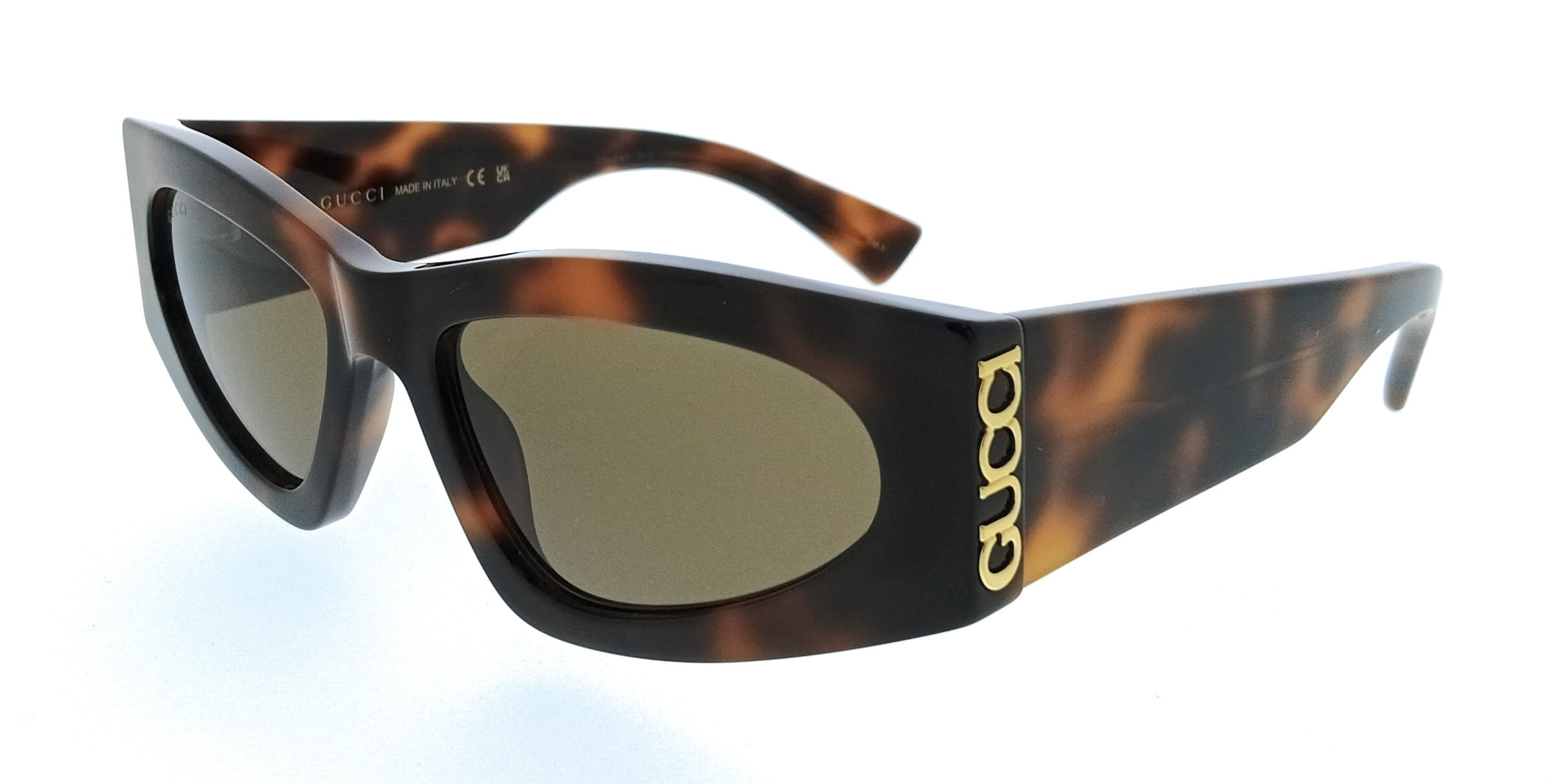Gucci GG2040S-002 Havana Oval Women’s Sunglasses
