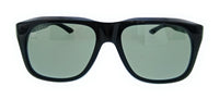 Gucci GG2077S-001 Black Square Men’s Sunglasses