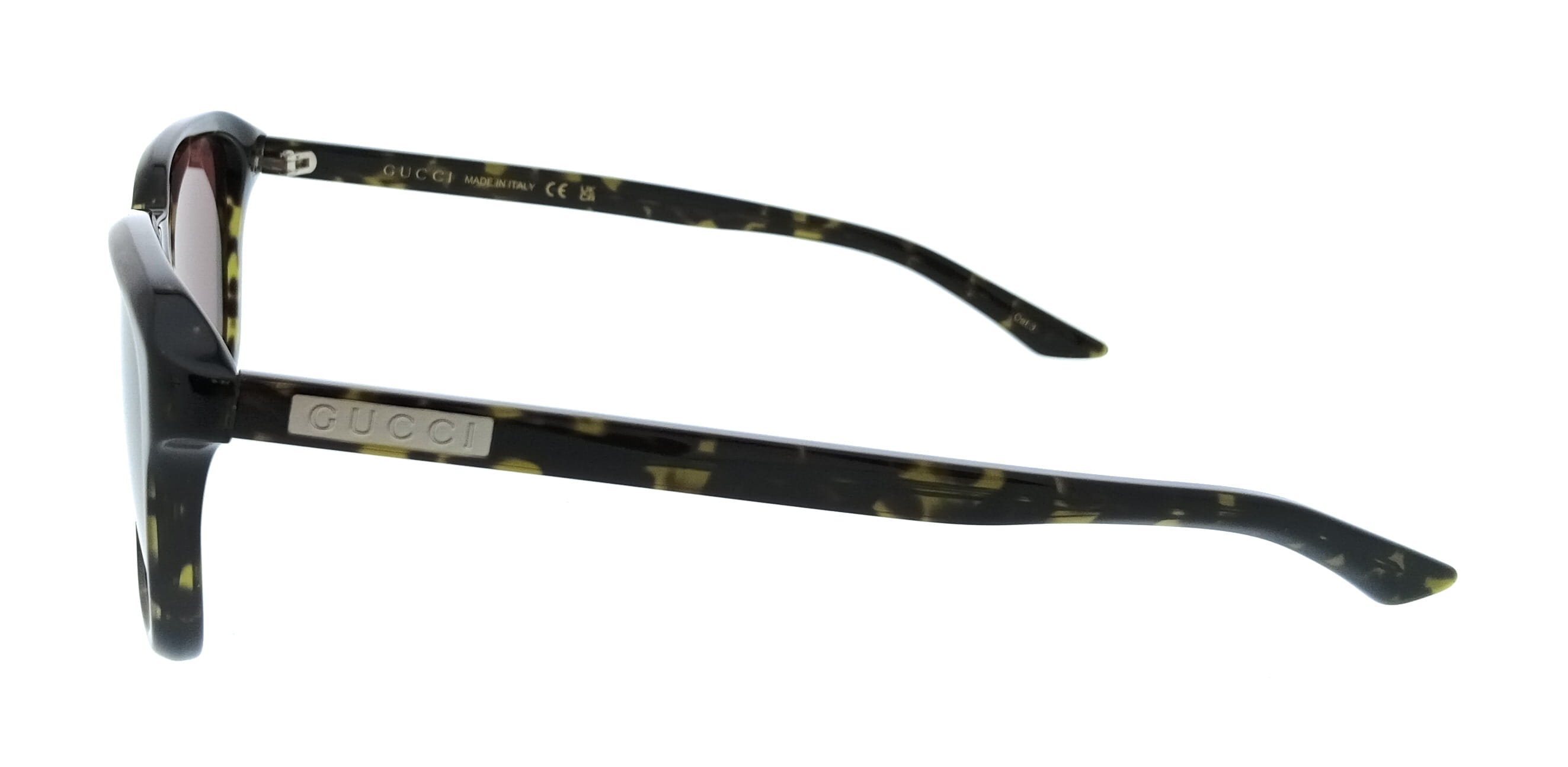 Gucci GG2078S-003 Havana Red Square Men’s Sunglasses