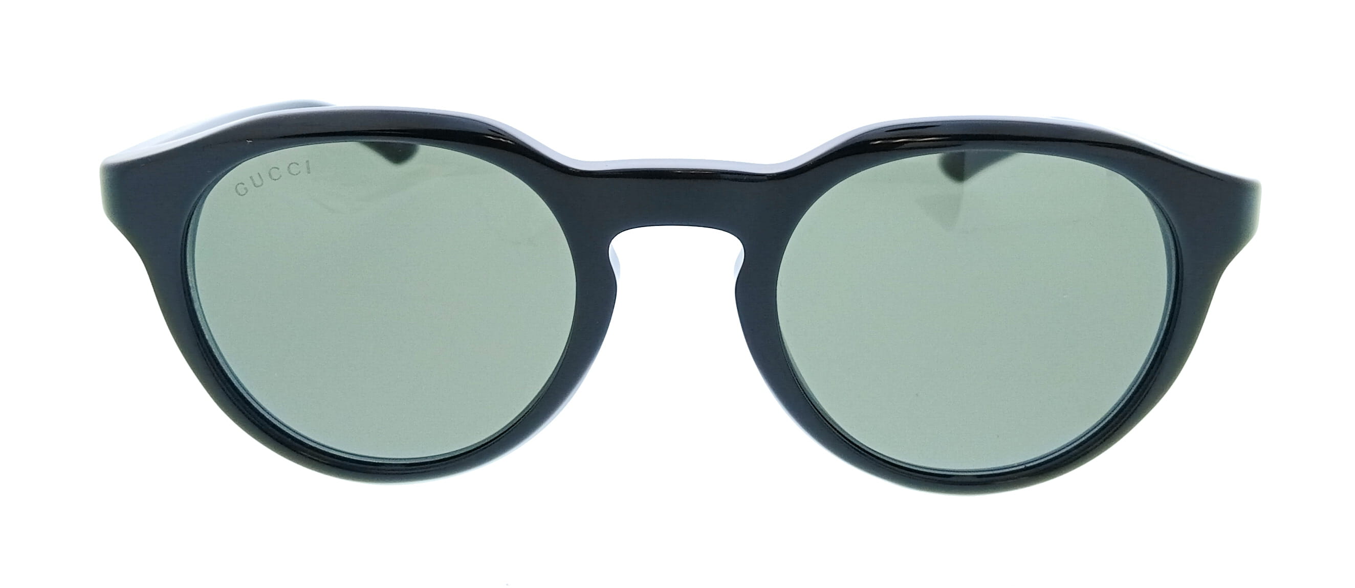 Gucci GG2079S-001 Black Round Men’s Sunglasses