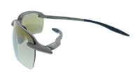 Maui Jim MJ0336S-003 Hookipa Ultra G Gray Rimless Mens Sunglasses