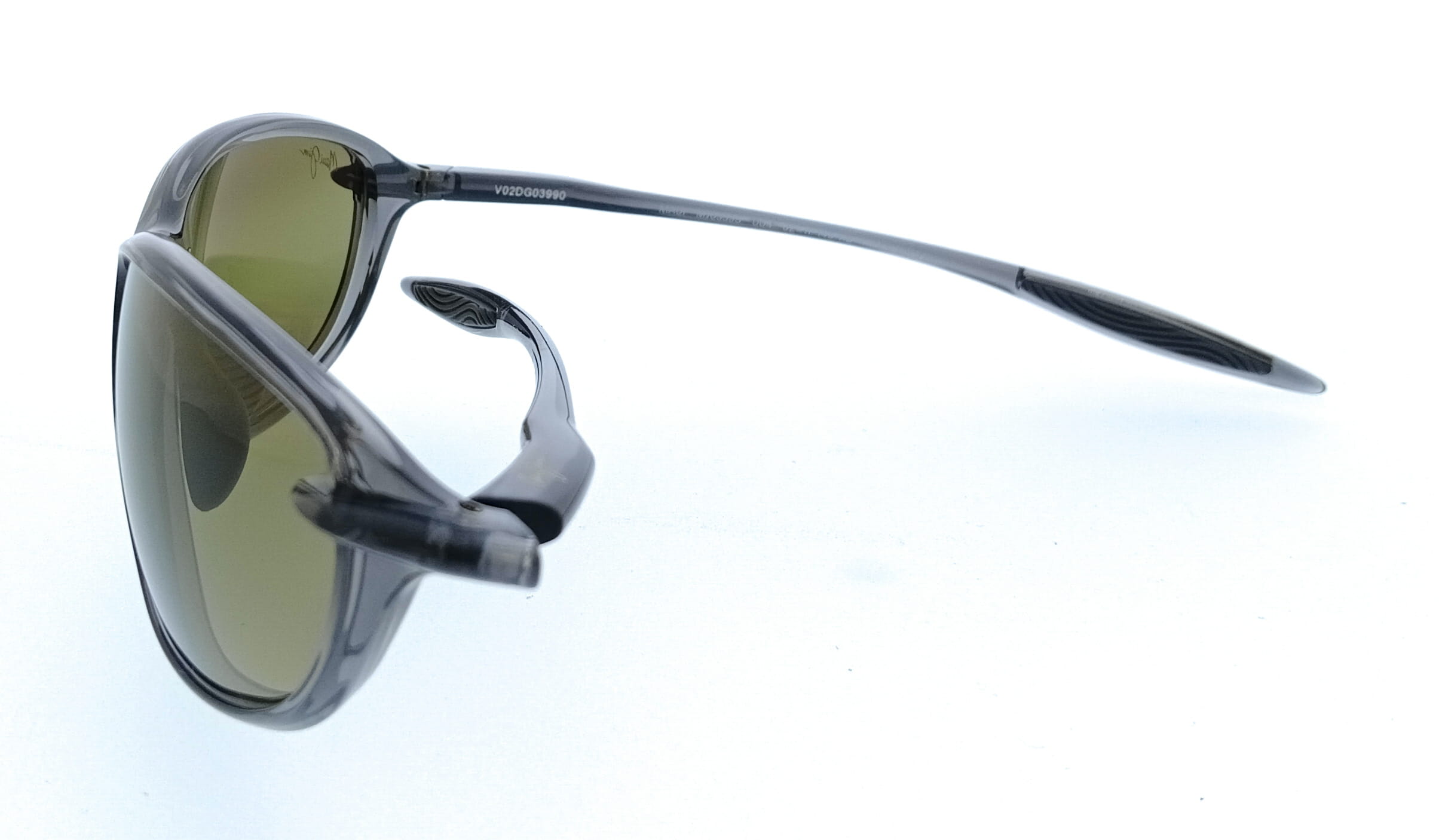 Maui Jim MJ0339S-004 Ho'okipa Ultra R Gray Rectangular Mens Sunglasses