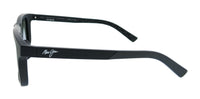 Maui Jim MJ0341S-001 Moaka Black Square Mens Sunglasses