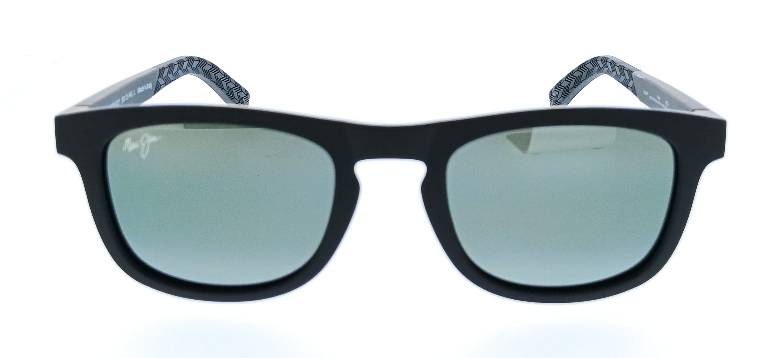 Maui Jim MJ0342S-001 Aliali Black Square Mens Sunglasses