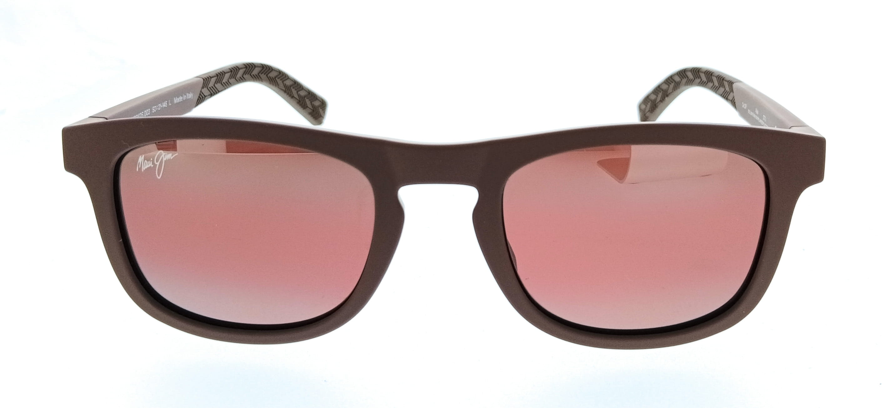 Maui Jim MJ0342S-003 Aliali Brown Square Mens Sunglasses – Bluefly