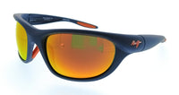 Maui Jim MJ0349S-002 Haulani Black Oval Womens Sunglasses