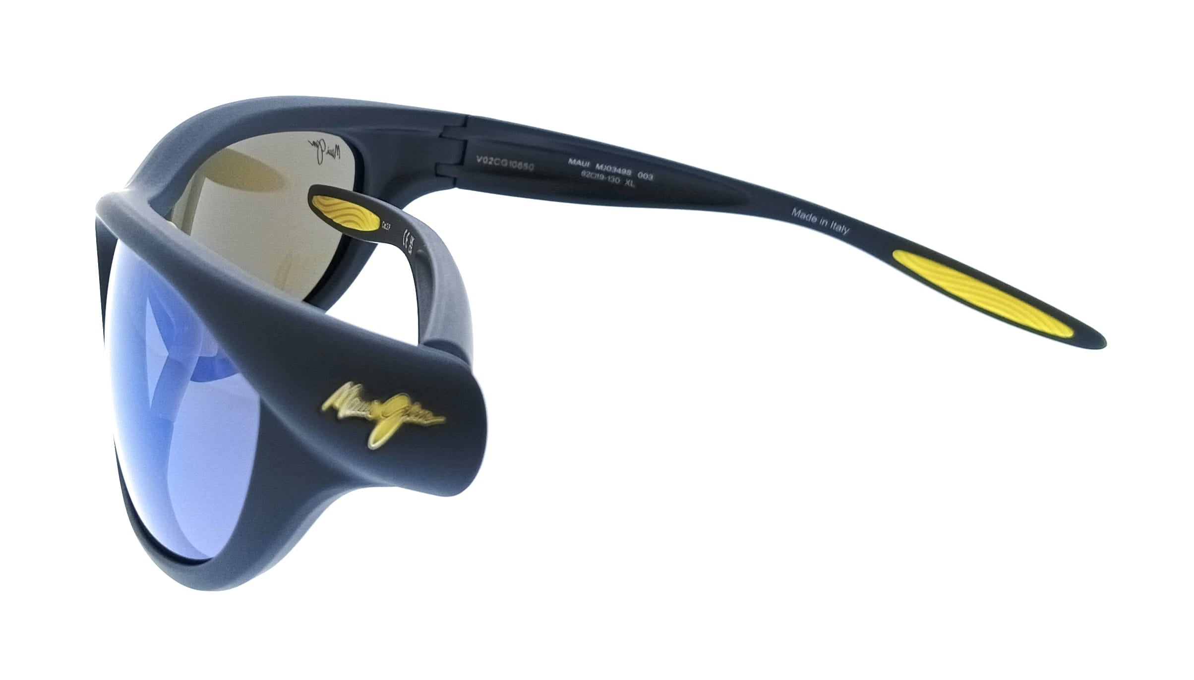 Maui Jim MJ0349S-003 Haulani Black Oval Womens Sunglasses
