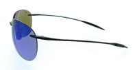 Maui Jim MJ0421S-006 Sugar Beach Black Aviator Mens Sunglasses
