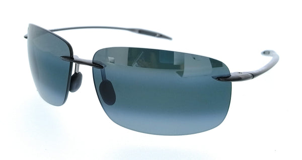 Maui Jim MJ0422S-036 Breakwall Gray Rectangular Mens Sunglasses