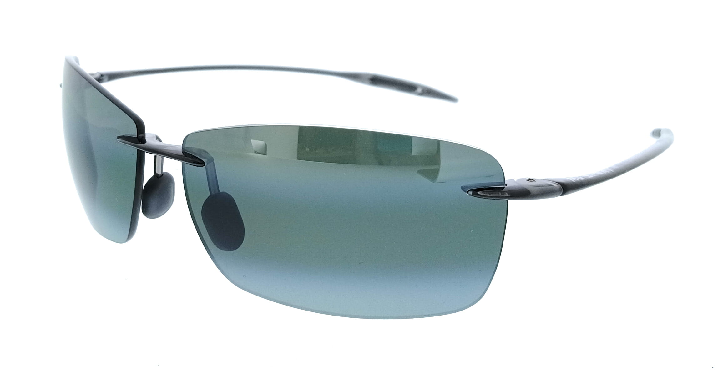 Maui Jim MJ0423S-039 Lighthouse Gray Rectangular Mens Sunglasses