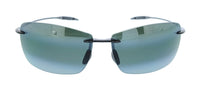Maui Jim MJ0423S-039 Lighthouse Gray Rectangular Mens Sunglasses