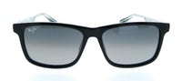 Maui Jim MJ0587S-001 Okina Black Square Mens Sunglasses