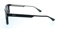 Maui Jim MJ0587S-001 Okina Black Square Mens Sunglasses