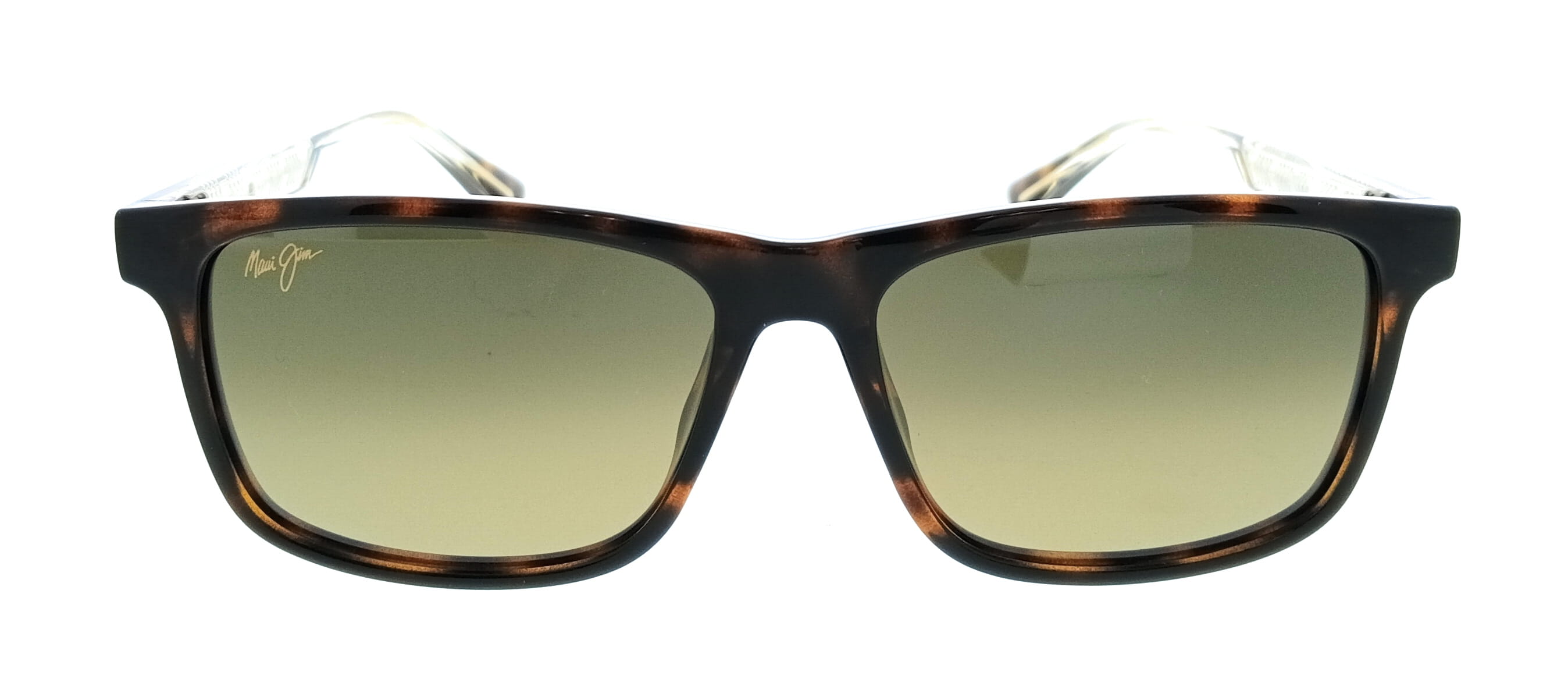 Maui Jim MJ0587S-002 Okina Brown Square Mens Sunglasses