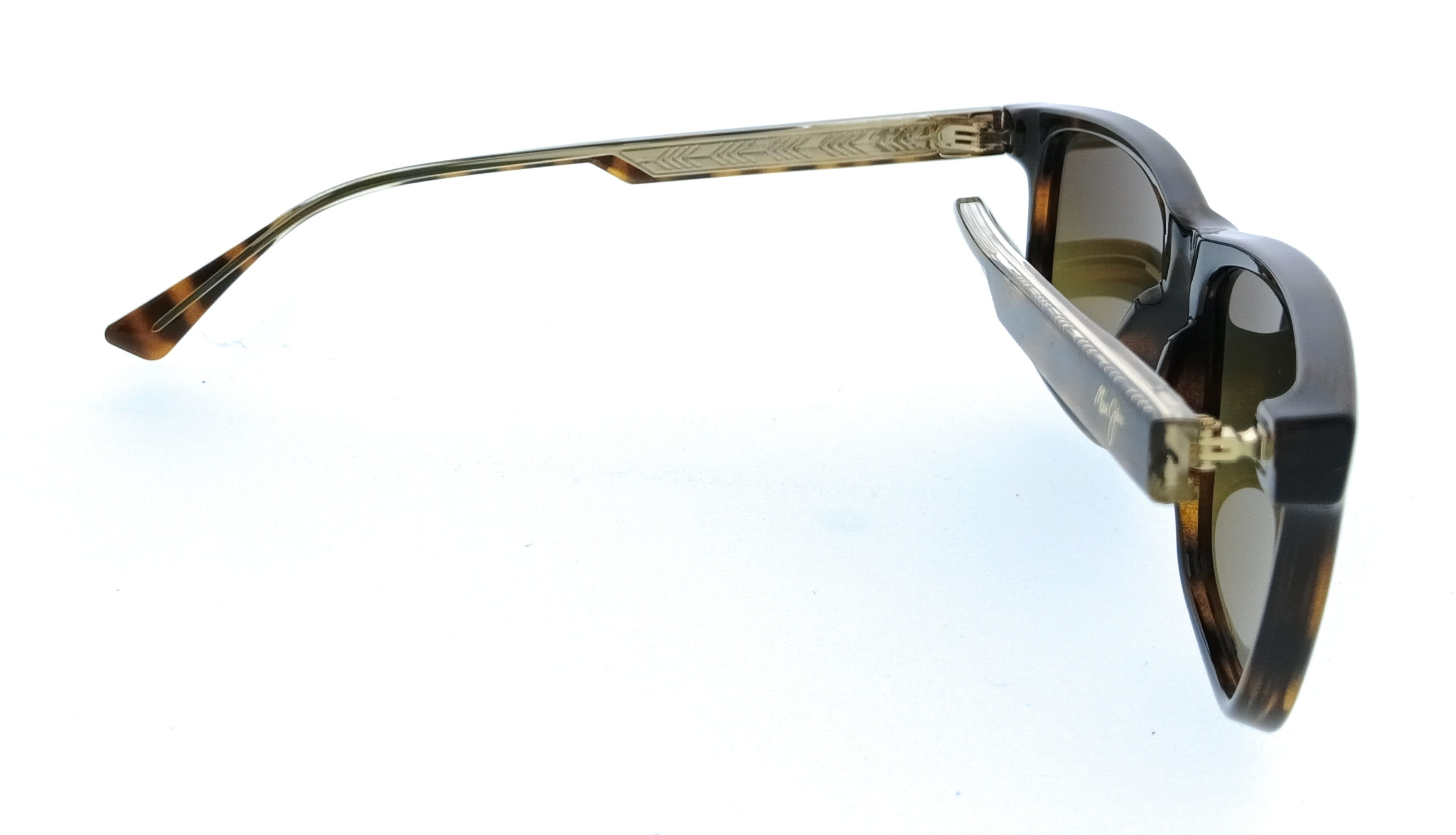 Maui Jim MJ0587S-002 Okina Brown Square Mens Sunglasses
