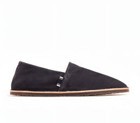 Brunello Cucinelli Suede Espadrilles with Striped Grosgrain Tab