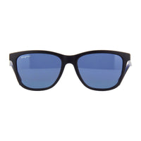Salvatore Ferragamo Sunglasses Square Full Rim, Matte Black Frame and Blue Lens SF998S002