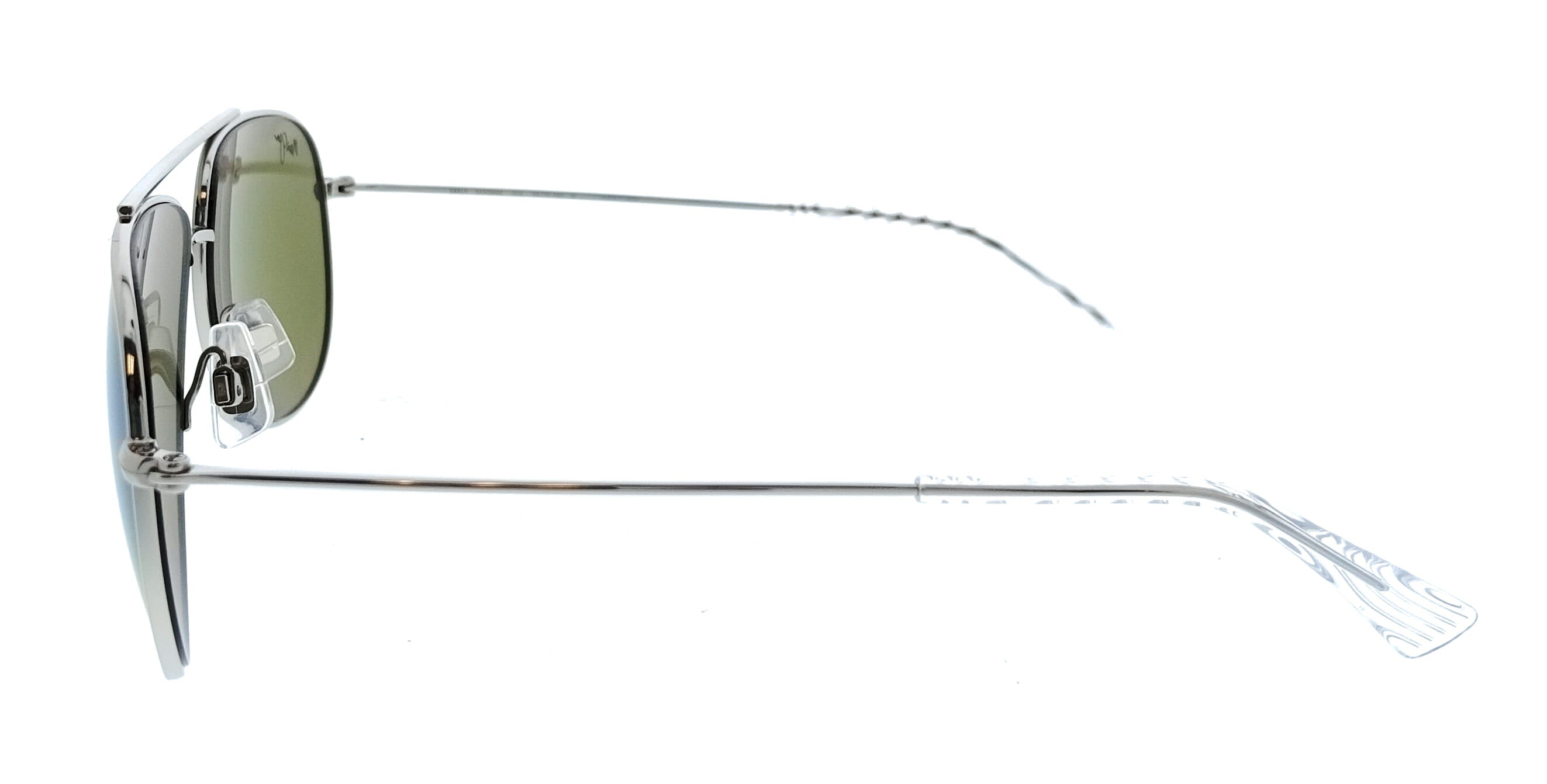 Maui Jim MJ0589S-002 Hauoli XS Silver Aviator Womens Sunglasses