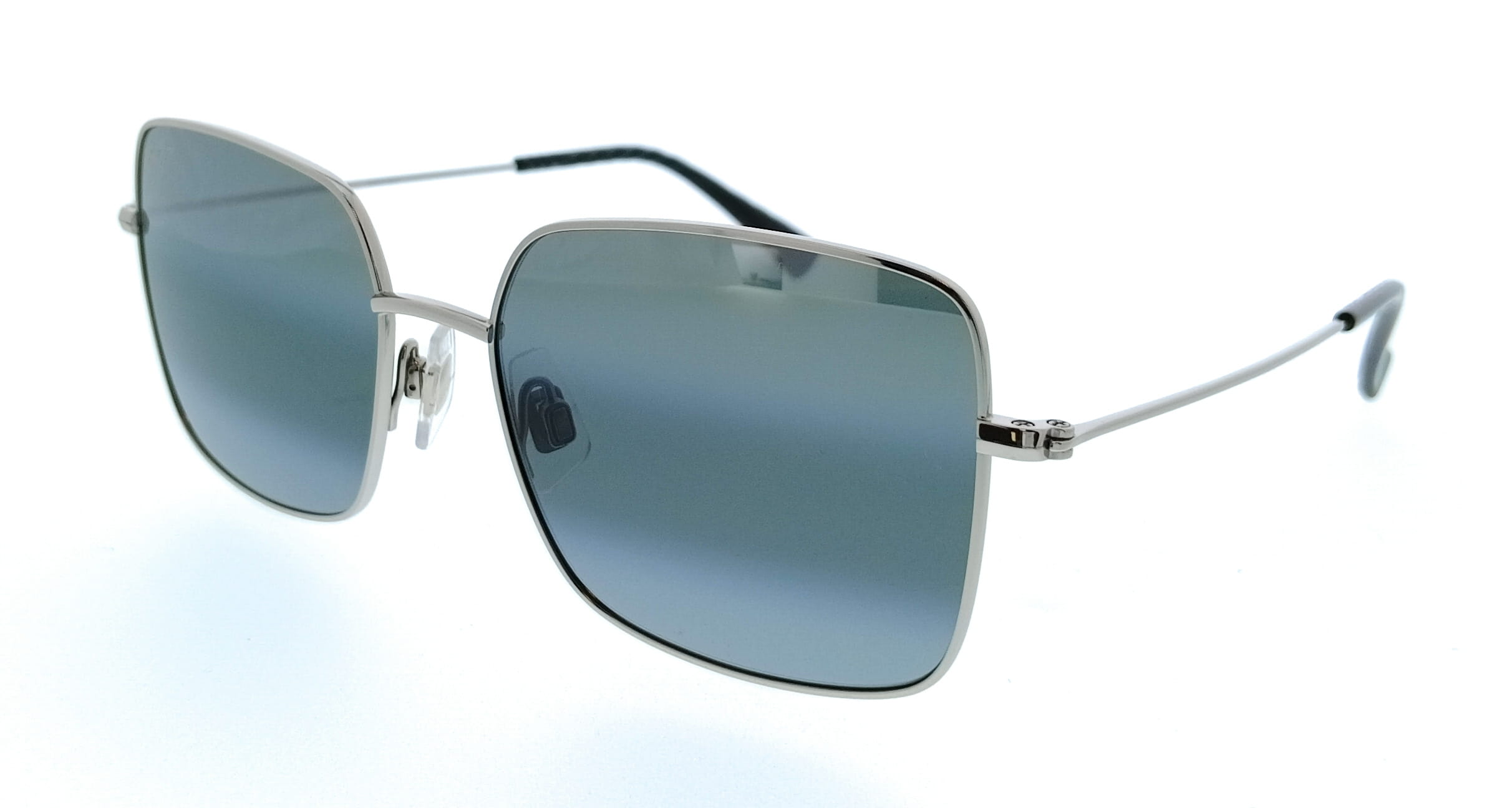 Maui Jim MJ0590S-001 Lipine Silver Square Mens Sunglasses